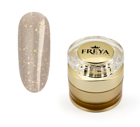 Brocade Builder Gel 02 - Coffee Foam 15ml | TPO free гел лакове за маникюр | FREYA Nails | Гел лакове без ТПО и за нокти