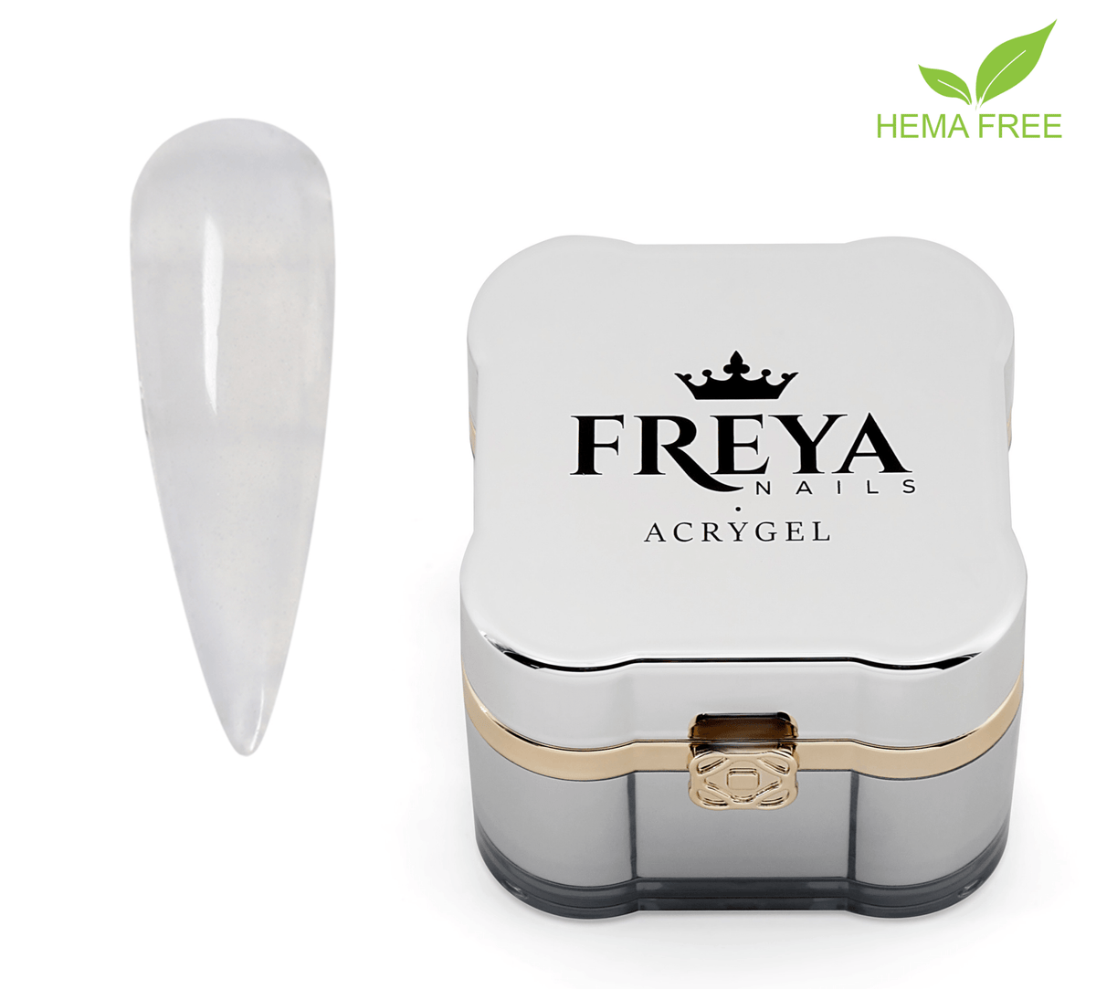 Classic Acrygel 01 - Clear гел лак, акригел, професионален маникюр, HEMA free | Поръчай от FREYA Nails