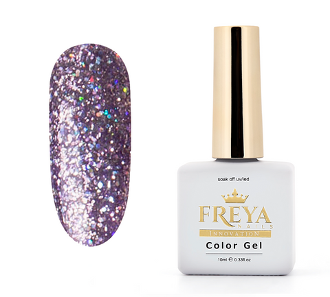 Гел лак Sparkly Gel 02 | TPO free гел лак за нокти | Топ цени | FREYA Nails | Професионални гел лакове за маникюр