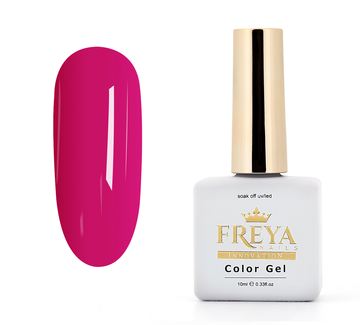 Гел лак 059 от FREYA Nails, наситен цвят, TPO-free; perfect за маникюр 2025, професионални гел лакове.