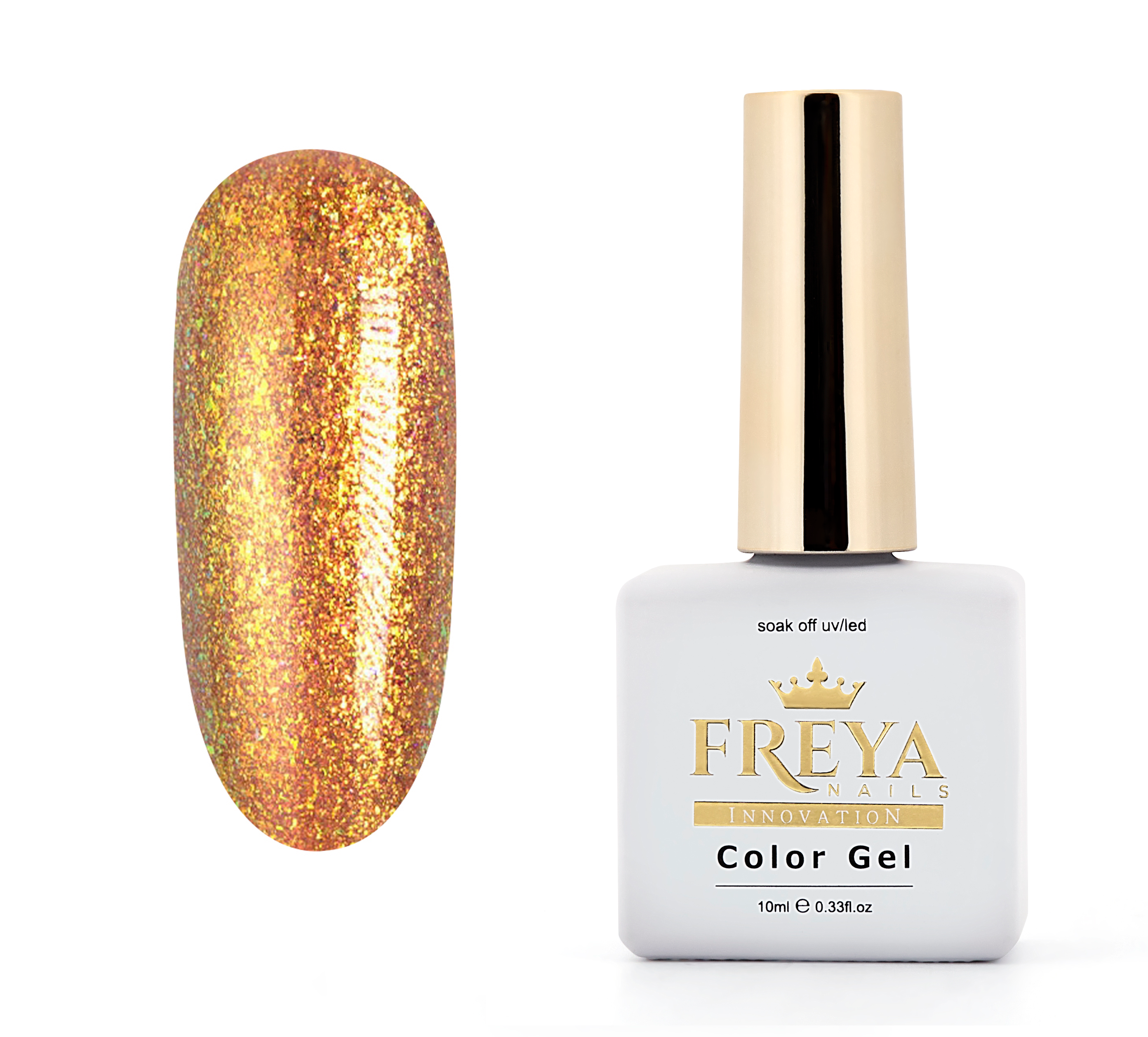 Гел лак Mermaid Glow 09 - TPO free професионален гел за маникюр | Поръчай от FREYA Nails
