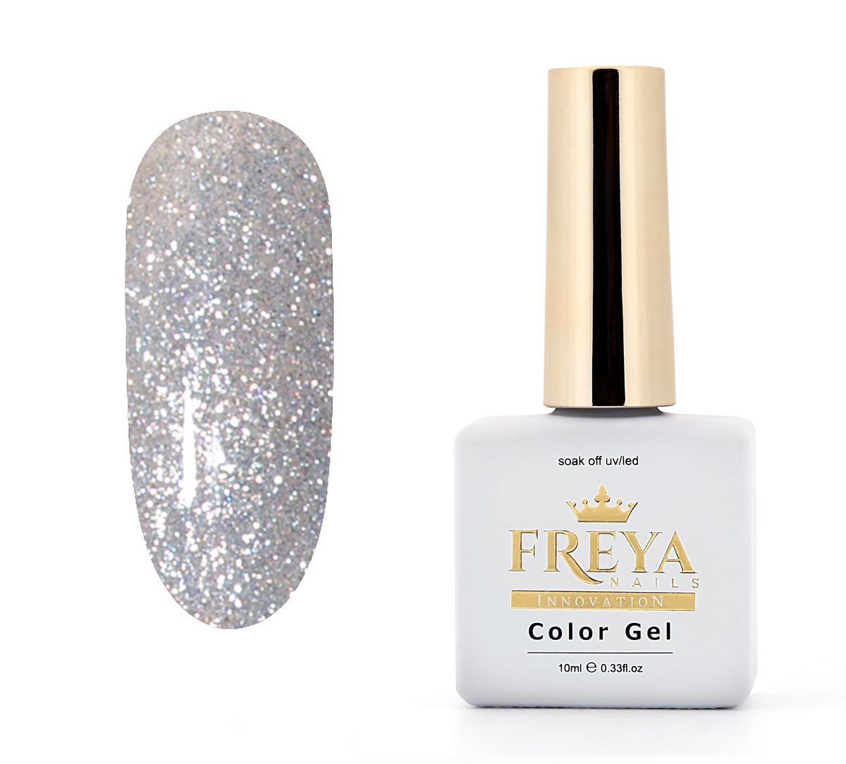 Гел лак Night Diamond 01 - TPO free гел лак за маникюр | Поръчай от FREYA Nails