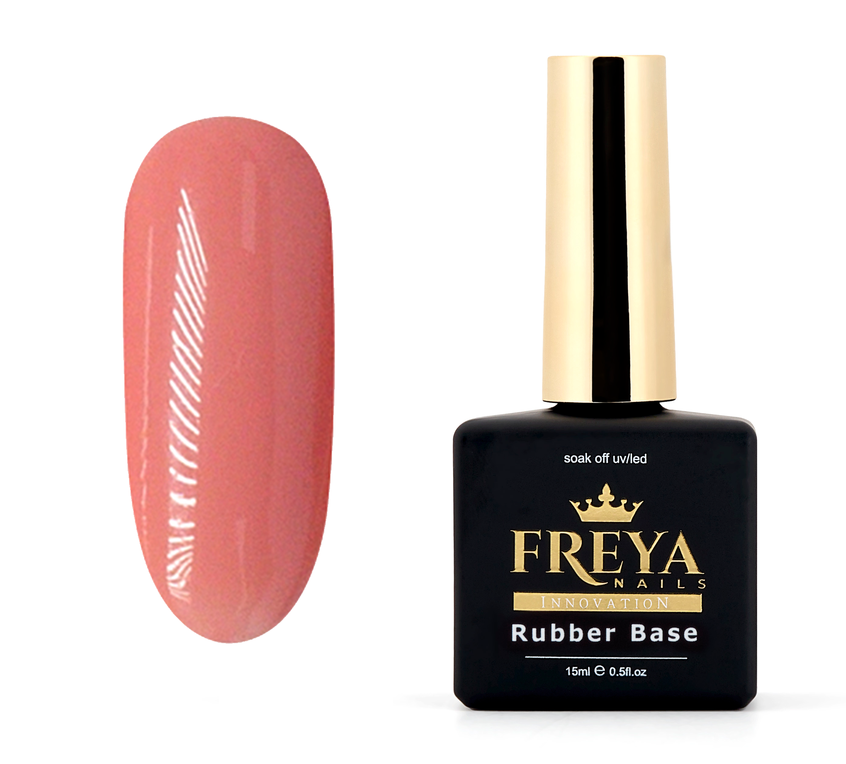 Nude Rubber Base 20 - ръбър база за траен маникюр | TPO free гел лакове | Купи от FREYA Nails