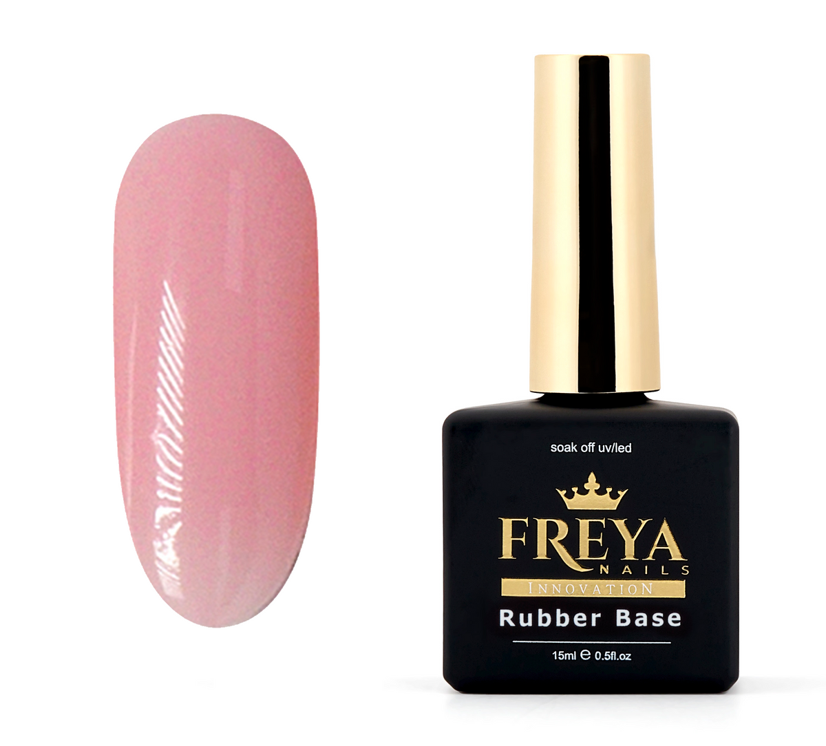 Nude Rubber Base 06 | каучукова база за гел лакове, професионален маникюр, TPO free | Поръчай от FREYA Nails